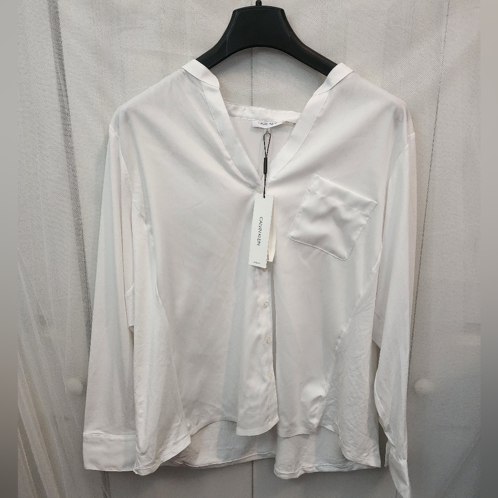 Calvin Klein White Women's Top NWT